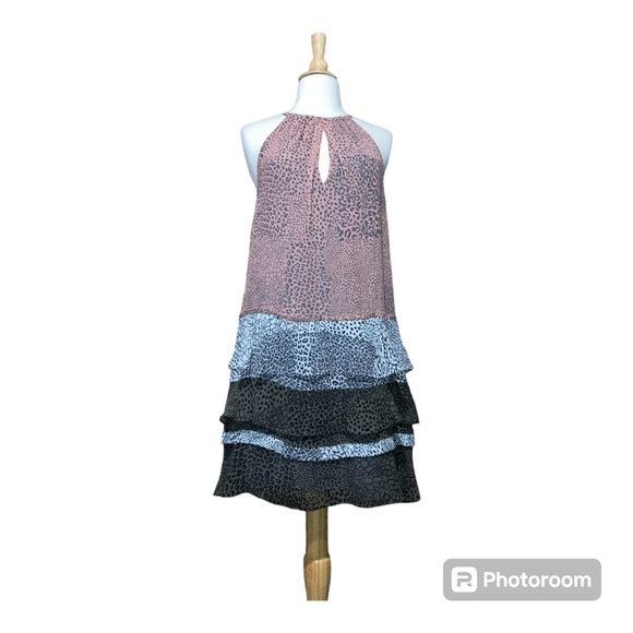 Ramy Brook Printed Leomi Dress, Size Medium - Picture 3 of 8